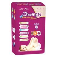 Champs High Absorbent Pant Diaper Small
