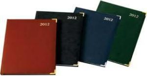 Paper Leather Business Diary