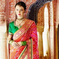 Ethnic Designer Embroidered Party Wear Saree