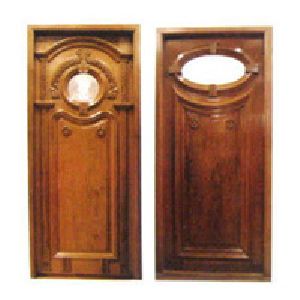 wooden carved doors