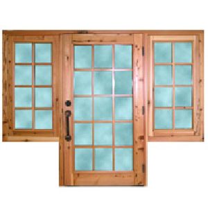 Wooden Window Door