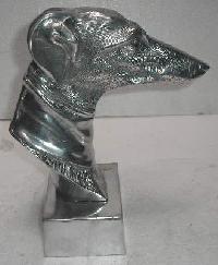 Aluminium Dog Sculpture - Item Code : 3196