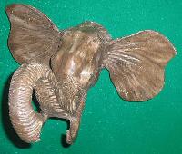 Aluminium Elephant Sculpture - (3293)