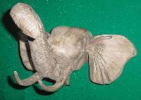 Aluminium Elephant Sculpture - (3294)
