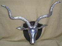 Aluminium Stag Head Sculpture - Item Code : 3030