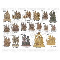 Brass Shiv Parivar Statue