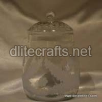 Clear Glass Jar & Canister