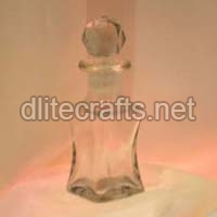 Clear Glass Perfume Bottle And Decanter
