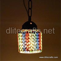 Color Mosaic Glass Hanging