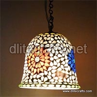 Color Mosaic Glass Hangings