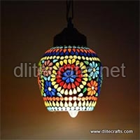 Colour Mosaic Glass Hanging