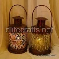 Glass Christmas Lanterns