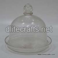 Clear Glass Cake Cover