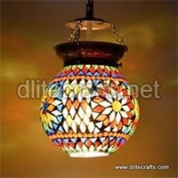 Glass Color Mosaic Hanging