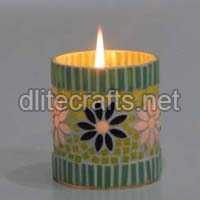 Glass Decorative  Candle Votive