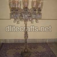 Glass Pedestal Lamps