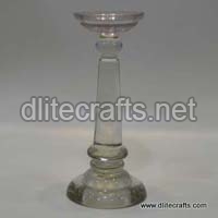 Glass Piiler Candle Stand