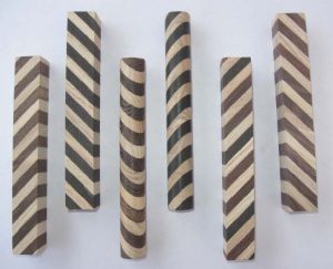 Laminated White Pen Blank