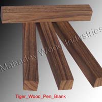 Tiger Wood Pen Blank