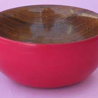Wooden dish bowls