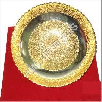 Gold Plated Serving Tray
