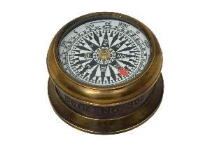 Nautical ancient Solid Brass Antique Floating Dial Doom Mini Drum Compass