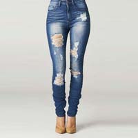 Ladies Ripped Jeans