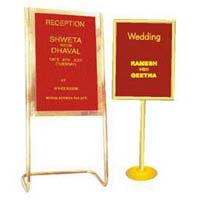 Gold Letter Display Boards
