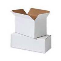 White Duplex Corrugated Paper Boxes