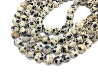 Natural Dalmition Jasper Semi-Precious Stone Beads