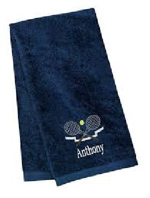 Blue Personalized Towels