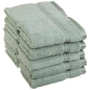 Green Hotel Face Towels