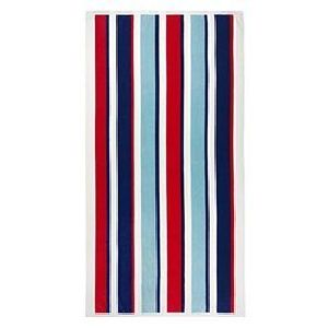 Multicolored Striped  Bath Towels