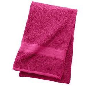 Magenta Cotton Hand Towels