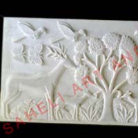 White Marble Carving Panel