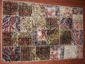 Hand Knotted Patch Work Rugs