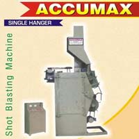 Accumax Single Hanger Shot Blasting Machine