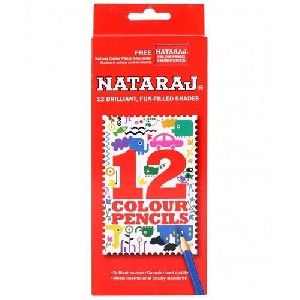 Nataraj 12 full size color pencils(set of 10 packs)