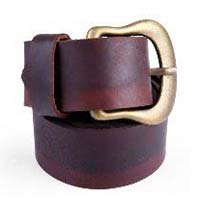 Mens Italian Bull Leather Belt