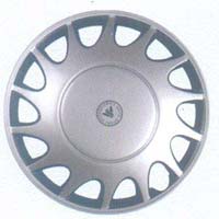 12 Inch Clip D/C Silver Car Wheel Covers