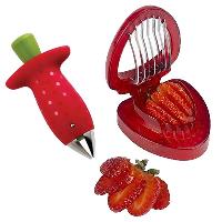 3 Piece Strawberry Slicer