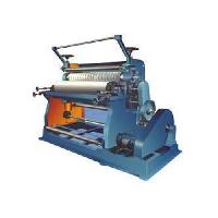 vertical paper corrugating machine