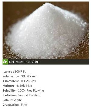 White Sugar Icumsa 45