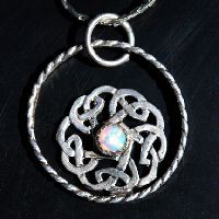 Opal Pendant - Opal Necklace