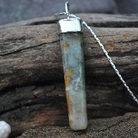Sterling Silver Necklace - Healing Wand