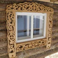 Wood Carved Windows