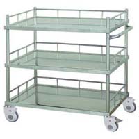 Treatment Trolley With Three Shelves