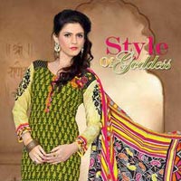 Stylish Designer Cotton Salwar Suit
