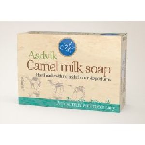 Peppermint & Rosemary Essential Oil Camel Milk Soap