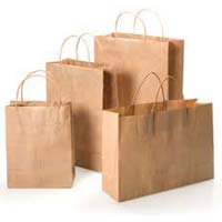 Brown Kraft Paper Carry Bags